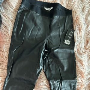 NEW WITH TAGS BB DAKOTA black leather pants